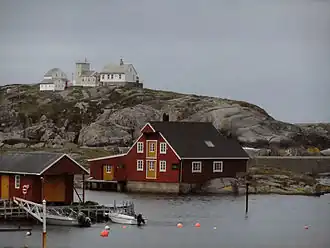 Le phare sur l'île Moøya