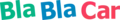 Ancien logotype de BlaBlaCar de 2013 à 2018.