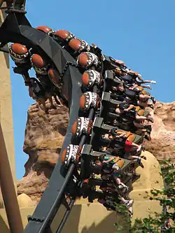 Première descente.