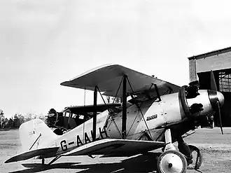 Vue de l'avion.