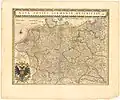 Dans l'atlas Blaeu de 1645 (sous le nom de Grūberg avec un macron)