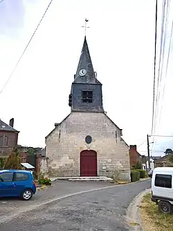 Façade de l'église Saint-Rémi
