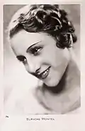 Blanche Montel, cliché de 1910-1920.