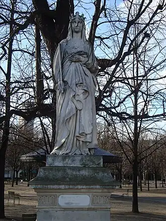 Blanche de Castille, Paris, jardin du Luxembourg.