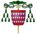Blason épidcopal des Mercœur
