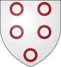 Selon les armoriaux anciens, les armes d'Aubert varient légèrement.