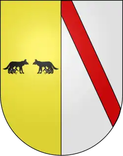 Les armoiries de la famille basque Ariño de Navarre.