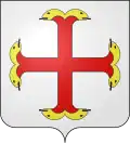 Croix gringolée. Ville de Montfort-sur-Meu