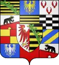Blason de la principauté d'Anhalt-Köthen