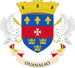 Blason de Saint-Barthélemy