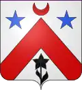 Blason du vicomte André-Louis-Marie Tassin de Nonneville (Restauration).
