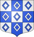 Armoiries de l'Abbaye de Saint-Quentin-en-l'Isle.