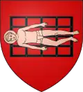 Armoiries du chapitre Saint-Laurent de Rozoy-sur-Serre.