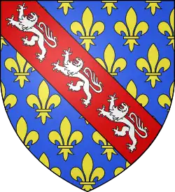 Blason Jacques de Bourbon II