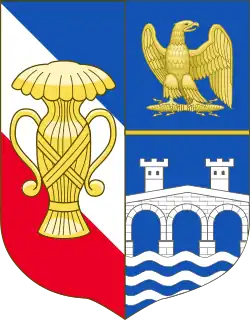 Blason du roi Charles XIV (et III) Jean (à partir de 1818).
