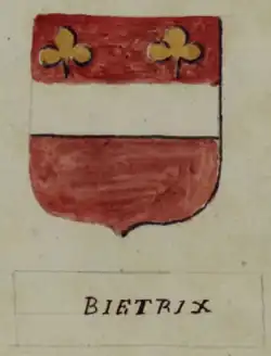 Image illustrative de l’article Famille Biétrix de Pelousey