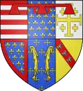 Armoiries de Jean II de 1453 à 1466.