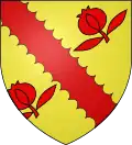 Armes de la famille de Lassus.