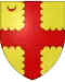 Armes de Laurent de Hennin, chanoine de Sainte Croix à Cambrai