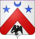 Blason de la branche subsistante de Saint-Péreuse.