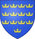 À treize couronnes, 4, 4, 4 et 1.