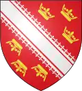 Le blason historique notamment utilisé par la région Alsace.