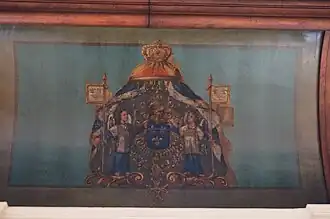 Blason du salon.