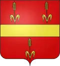 Armes de Cauville-sur-Mer de 1997 à 2000.