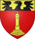 Les armoiries de la commune de Châtelet