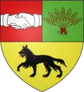 Blason de La Bourdinière-Saint-Loup