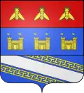 Armoiries de Troyes concédées par lettres patentes du 3 février 1813, Troyes redevient alors une Bonne ville de France.