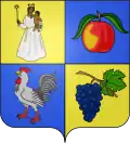 Blason de Villaudric