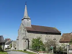 L'église Saint-Jean-Baptiste de Blaudeix.
