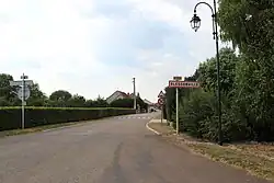 Entrée du village