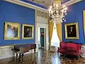 Chambre bleue