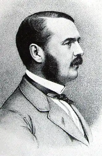 Portrait du baron Frederik Axel Bror von Blixen-Finecke.