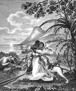 En 1803, le général Rochambeau importe des dogues de Cuba pour les utiliser contre les esclaves insurgés durant l'expédition de Saint-Domingue.