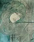 Blue Christ (Huile sur toile - 1975)