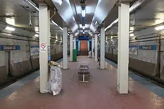 La station Division