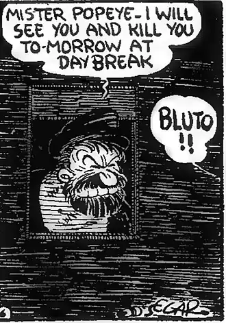 Première apparition de Brutus (1932).