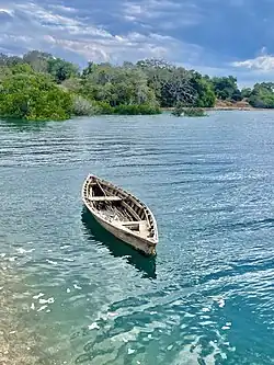 Bateau à Kilwa Kisiwani