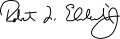 Signature de Robert Ehrlich