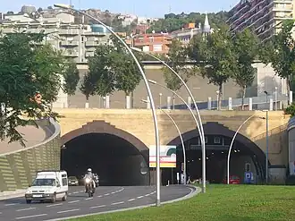 Tunnels de la Rovira, Barcelone.