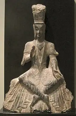 Bodhisattva. Chine, Dynastie Wei du Nord, début VIe&nbsp;siècle. Honolulu