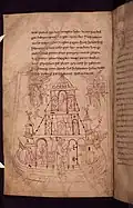 L'arche de Noé dans le manuscrit Junius.