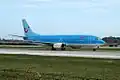 Boeing 737 de TUI Airlines Belgium en mars 2005.