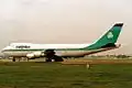 Le Boeing 747-200 LX-ACV de Cargolux en 1987 à Heathrow.