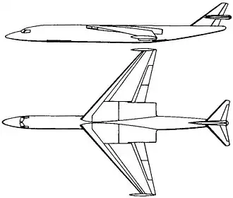 Vue de l'avion.