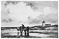 A Cloudy Day in Katwijk, vers 1900