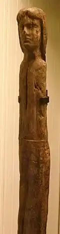 Bois sculpté des sources de la Seine, musée archéologique de Dijon.